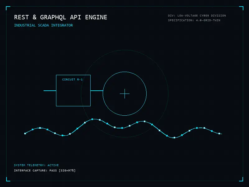 SCADA & Industrial API Integrations dashboard interface