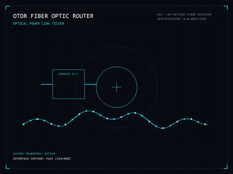 Structured Fiber Networks & Switching dashboard interface